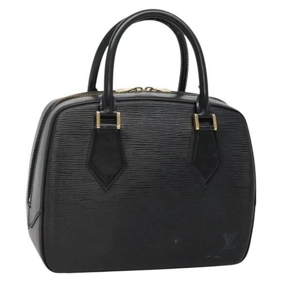 LOUIS VUITTON Epi Sablon Hand Bag Black M52042 LV Auth BA4611 - Picture 1 of 16